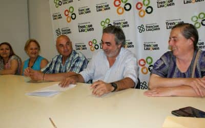 Fernández firmó el convenio de concesión del buffet para un proyecto de personas con discapacidad en 30 de Agosto