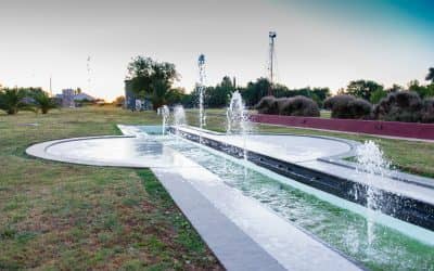El Municipio puso en funcionamiento la fuente de agua de la Estación