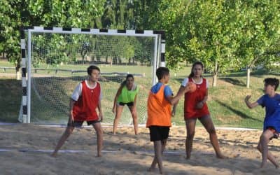 Reencuentro: inició handball beach y cesto beach