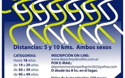 Maratón 6 ciudades: el 23 de abril se realizará en Pellegrini