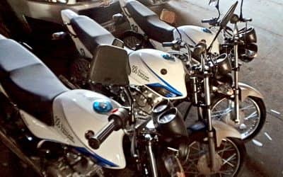 El Municipio adquirió 10 motos para Contralor