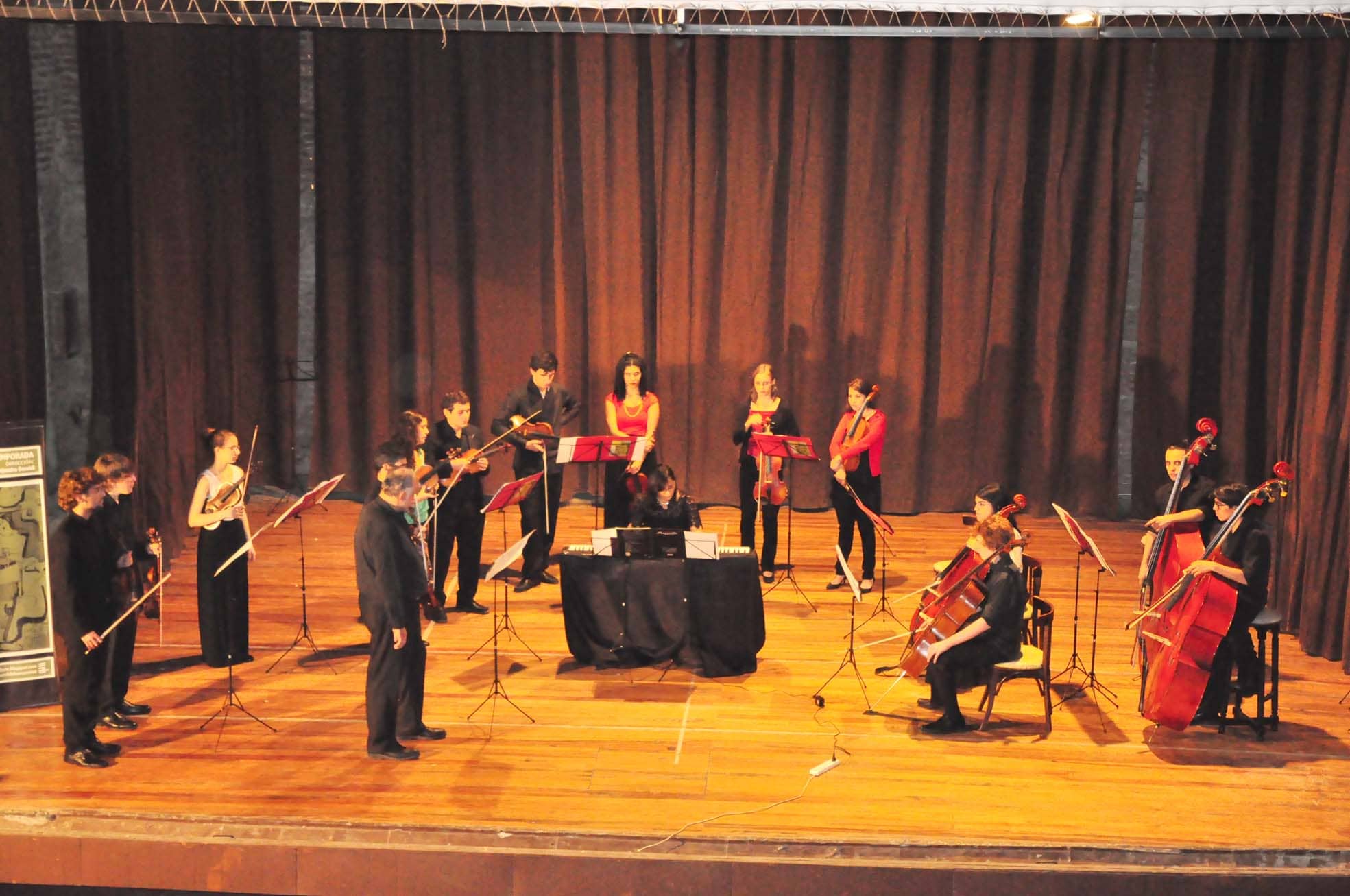 Se presentó la Orquesta de Cámara Juvenil de Buenos Aires