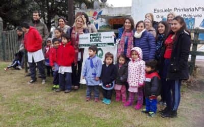 Se inauguró un Punto Limpio en la escuela de Las Guasquitas