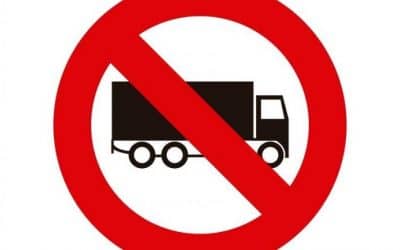 30 de Agosto: no se puede circular con tránsito pesado